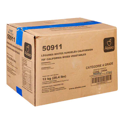 MIA Food Service ALASKO CALIFORNIA MIXED VEGETABLES 6X2KG ALASKO CALIFORNIA MIXED VEGETABLES 6X2KG