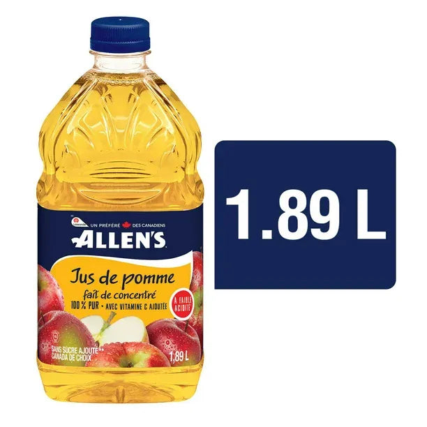 MIA Food Service ALLENS APPLE JUICE 1.89L ALLENS APPLE JUICE 1.89L