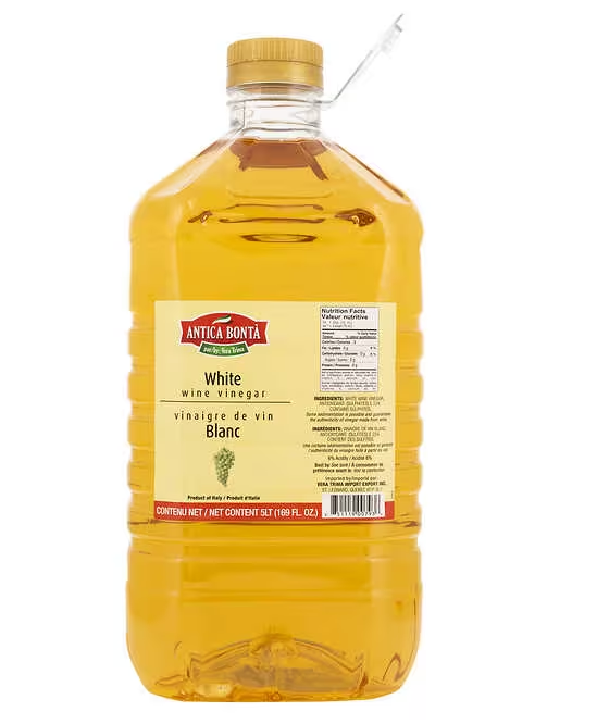 ANTICA BONTA WHITE WINE VINEGAR 5L Mia Food Service