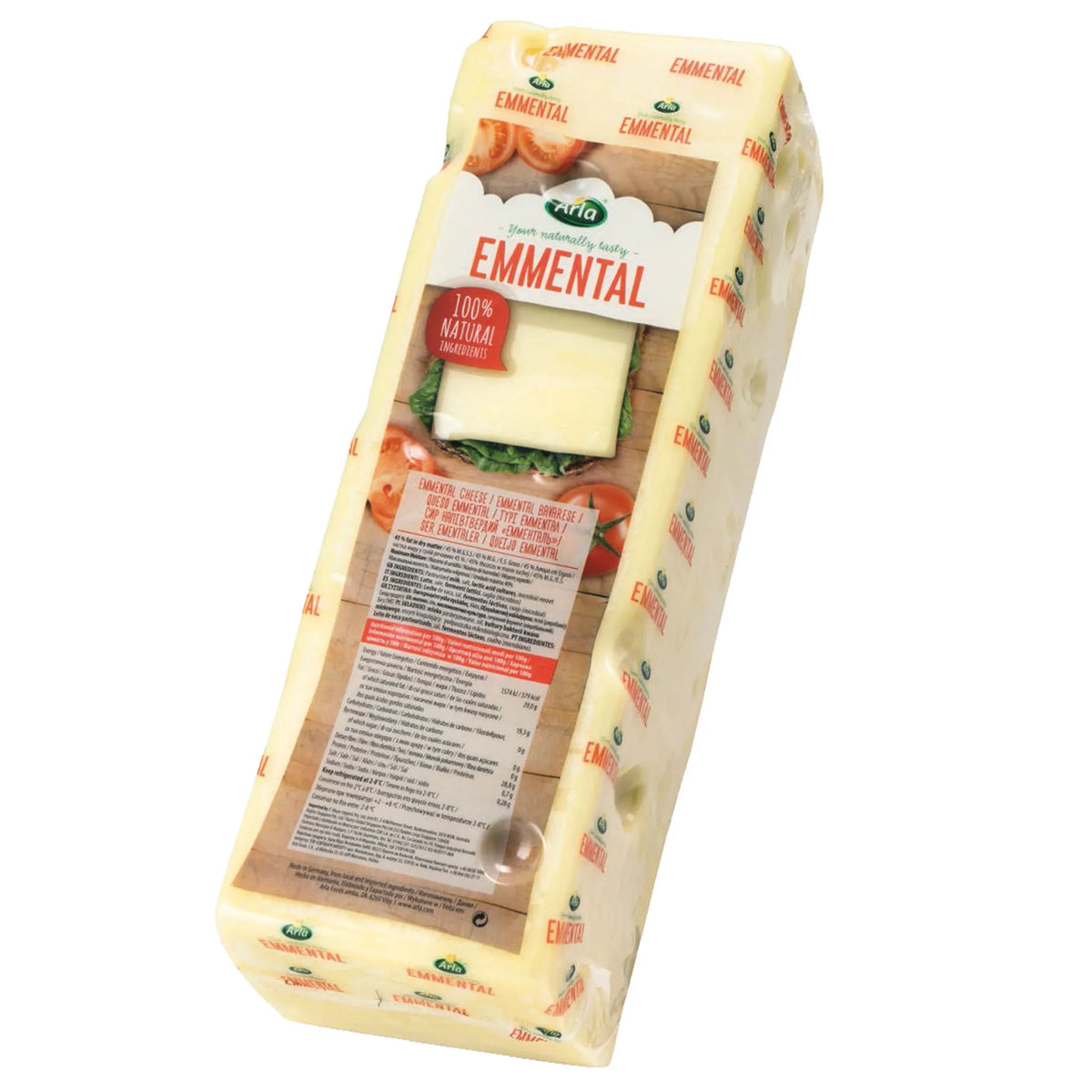 MIA Food Service ARLA EMMENTAL CHEESE PER KG ARLA EMMENTAL CHEESE PER KG
