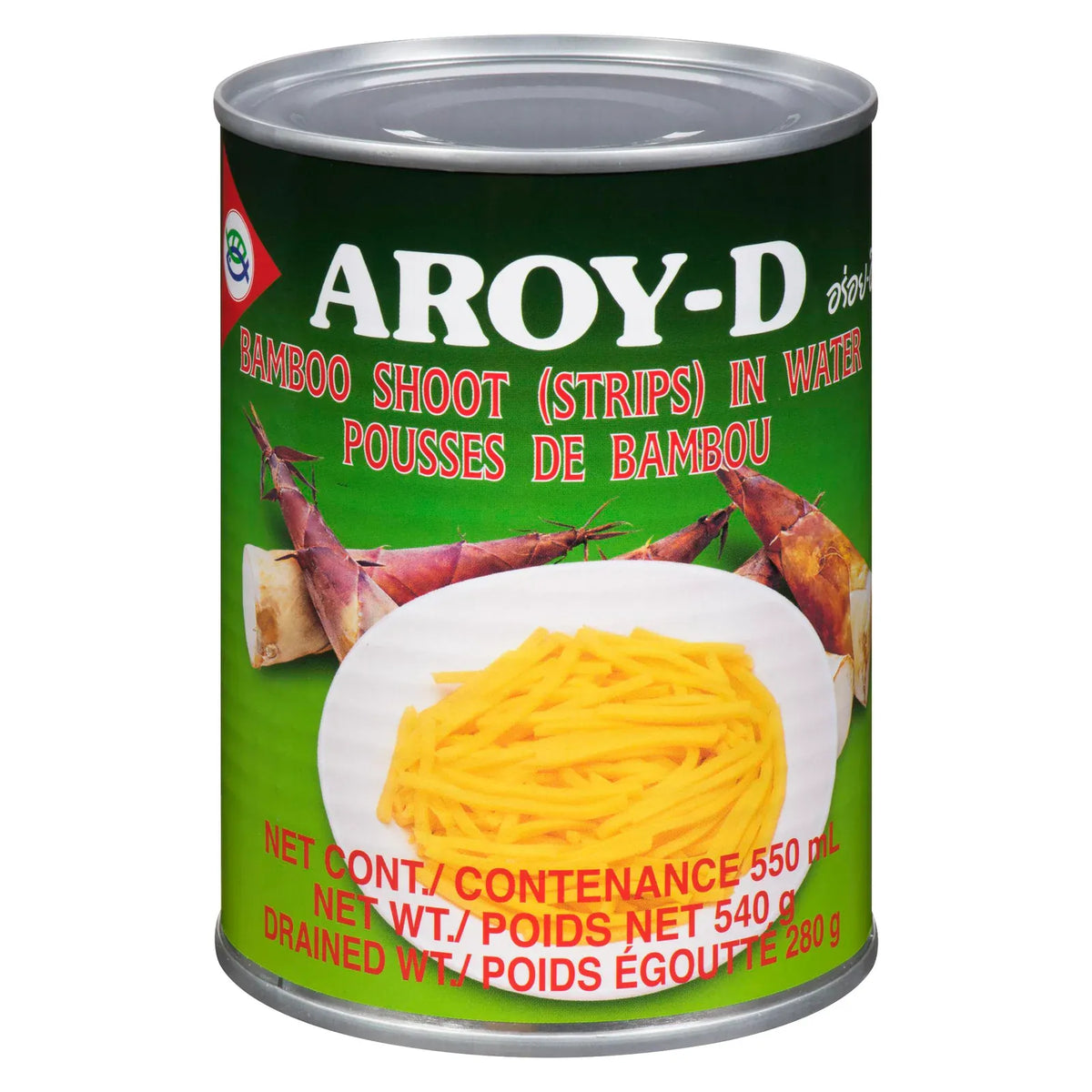 MIA Food Service AROY D BAMBOO SHOOTS 550ML AROY D BAMBOO SHOOTS 550ML