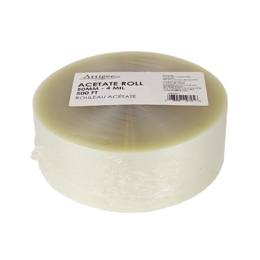 MIA Food Service ARTIGEE 50MM L500FT 4MIL ACETATE CAKE COLLAR ROLL 1EA ARTIGEE 50MM L500FT 4MIL ACETATE CAKE COLLAR ROLL 1EA