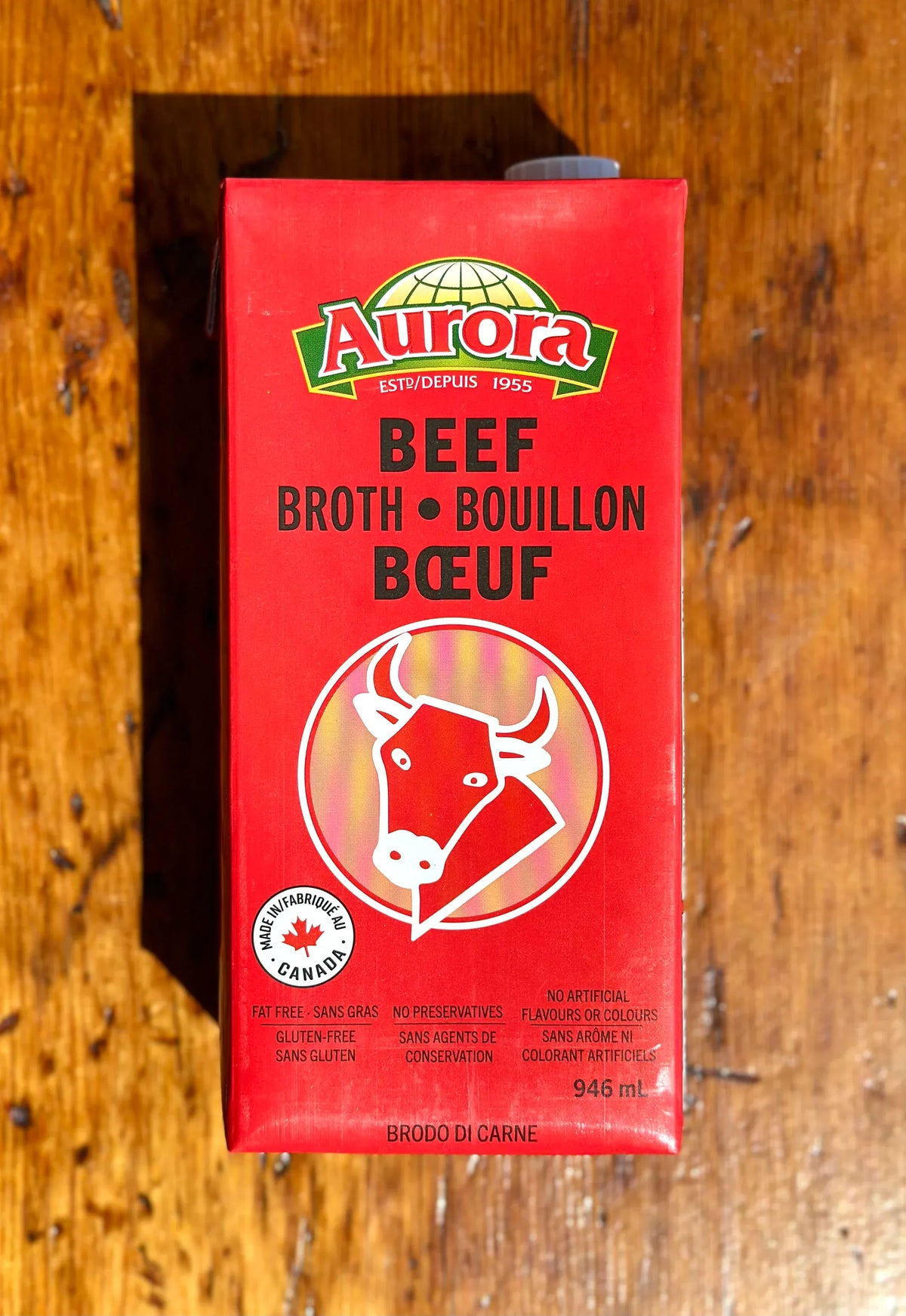 MIA Food Service AURORA BEEF BROTH 946ML AURORA BEEF BROTH 946ML