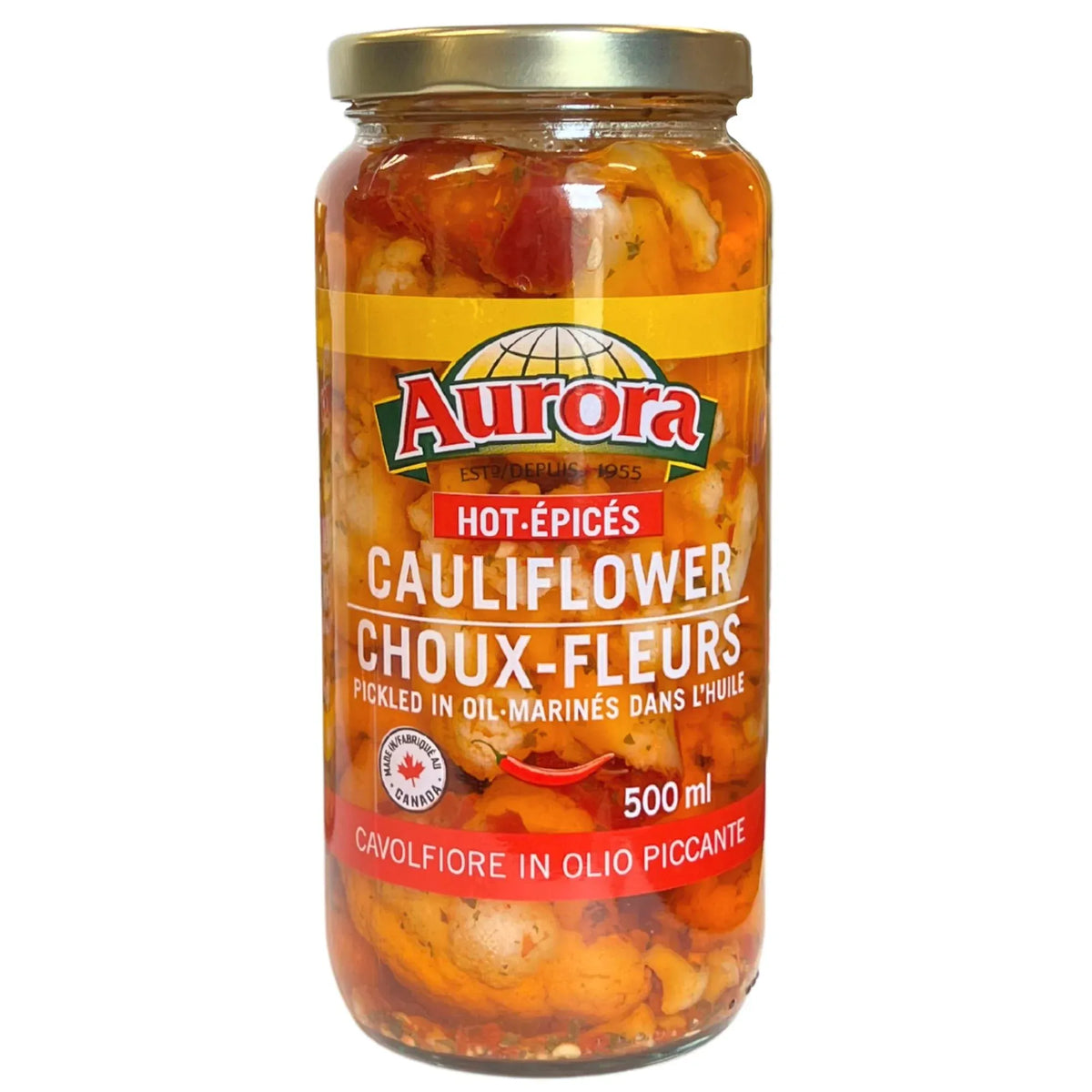 MIA Food Service AURORA HOT CAULIFLOWER 500ML AURORA HOT CAULIFLOWER 500ML