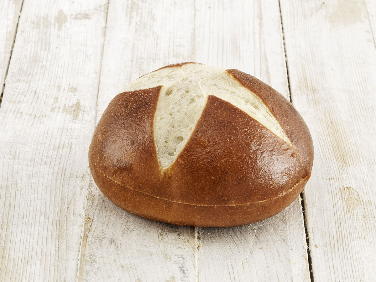 BACKERHAUS 4-1/4" GOURMET PRETZEL BUNS 72X90GR
