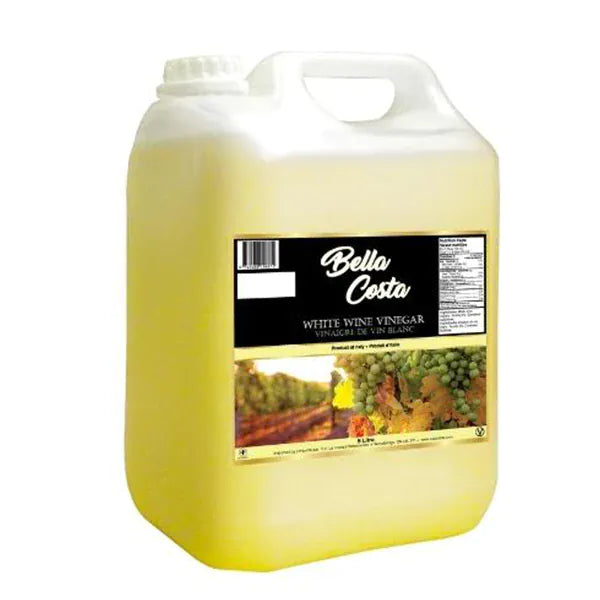 MIA Food Service BELLA COSTA WHITE WINE VINEGAR 5L BELLA COSTA WHITE WINE VINEGAR 5L