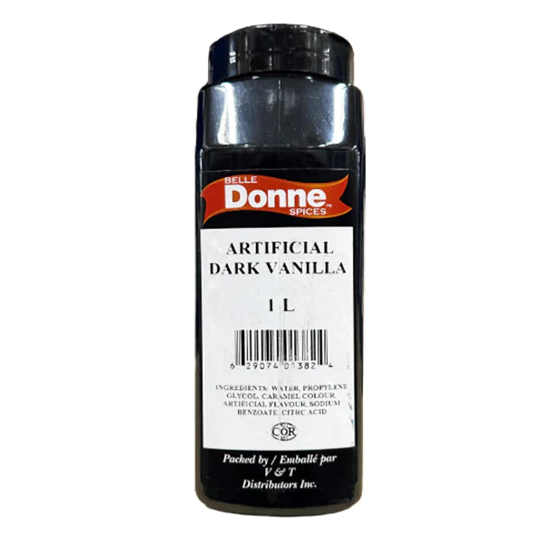 BELLE DONNE ARTIFICIAL DARK VANILLA EXTRACT 1L
