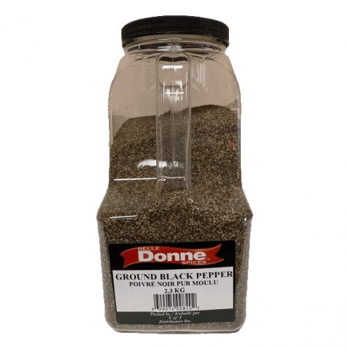 MIA Food Service BELLE DONNE BLACK PEPPER GROUND 2.3KG BELLE DONNE BLACK PEPPER GROUND 2.3KG