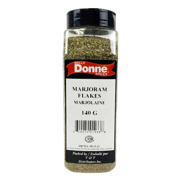 MIA Food Service BELLE DONNE MARJORAM FLAKES 140GR BELLE DONNE MARJORAM FLAKES 140GR