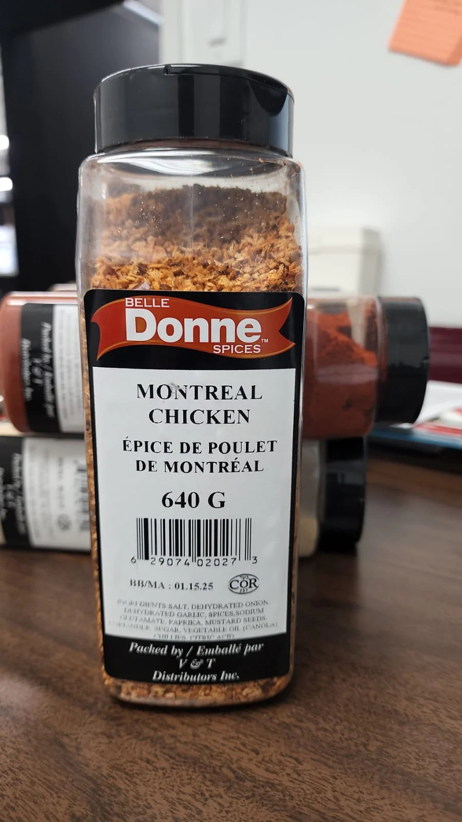 BELLE DONNE MONTREAL CHICKEN SPICE 640GR