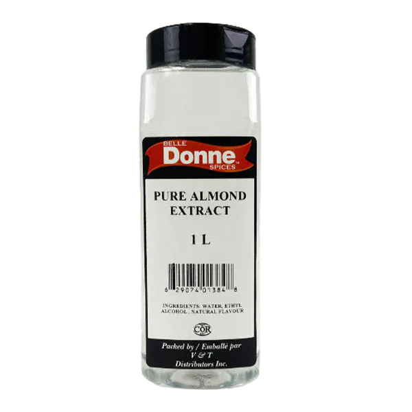 MIA Food Service BELLE DONNE PURE ALMOND EXTRACT 1L BELLE DONNE PURE ALMOND EXTRACT 1L