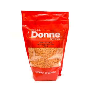 MIA Food Service BELLE DONNE RED LENTILS 750GR BELLE DONNE RED LENTILS 750GR