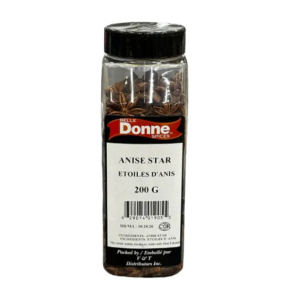 MIA Food Service BELLE DONNE STAR ANISE 200GR BELLE DONNE STAR ANISE 200GR