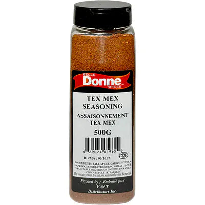 MIA Food Service BELLE DONNE TEX MEX SEASONING 500GR BELLE DONNE TEX MEX SEASONING 500GR