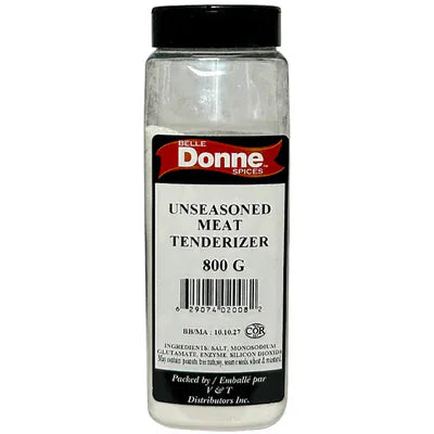 MIA Food Service BELLE DONNE UNSEASONED MEAT TENDERIZER 800GR BELLE DONNE UNSEASONED MEAT TENDERIZER 800GR