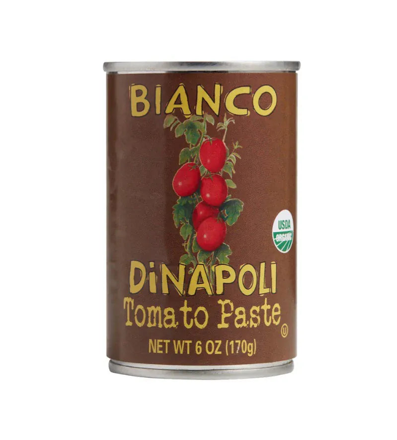 MIA Food Service BIANCO ORGANIC DINAPOLI TOMATO PASTE 24X170GR BIANCO ORGANIC DINAPOLI TOMATO PASTE 24X170GR