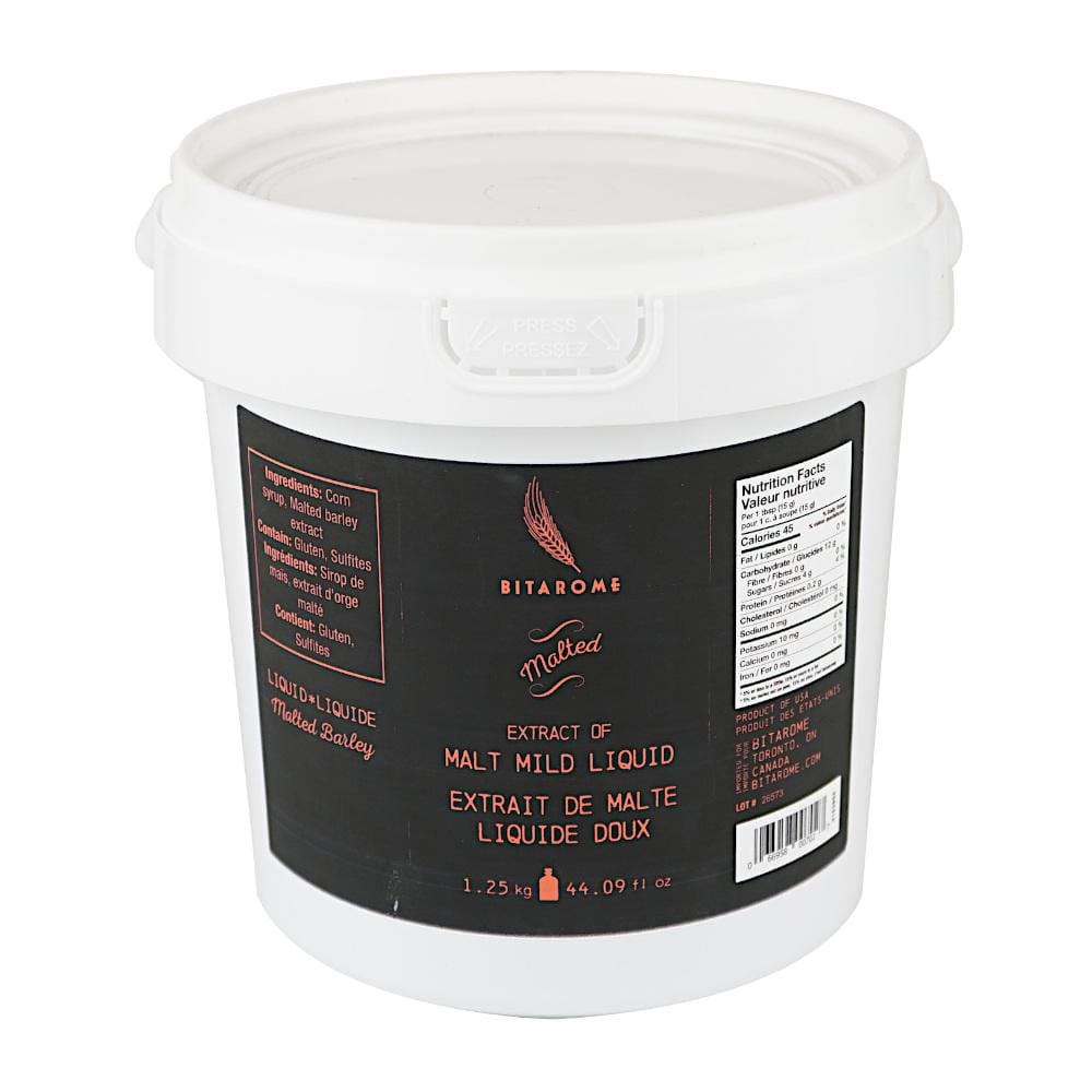 MIA Food Service BITAROME MALT EXTRACT MILD LIQUID 1.25KG BITAROME MALT EXTRACT MILD LIQUID 1.25KG