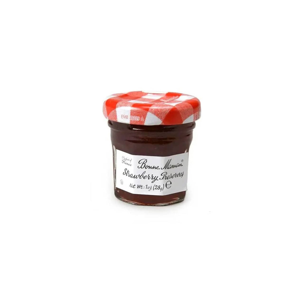 MIA Food Service BONNE MAMAN STRAWBERRY JAM 60X28GR BONNE MAMAN STRAWBERRY JAM 60X28GR
