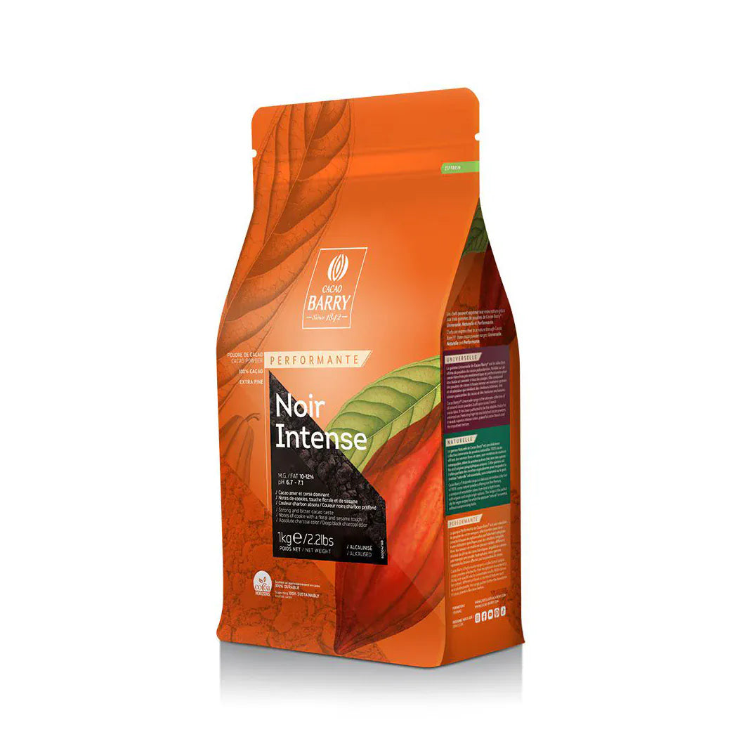 MIA Food Service CACAO BARRY NOIR INTENSE COCOA POWDER 1KG CACAO BARRY NOIR INTENSE COCOA POWDER 1KG
