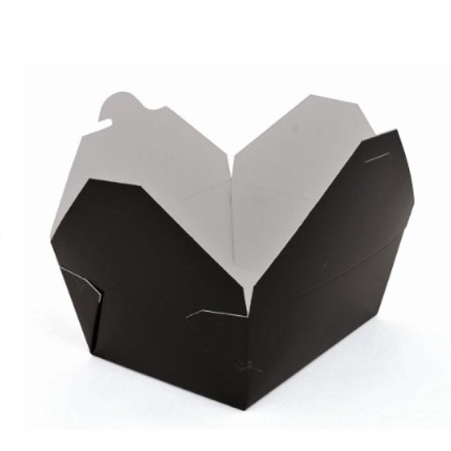 INNO CAFE EXPRESS BLACK PAPER FOOD BOX #1 6X50EA