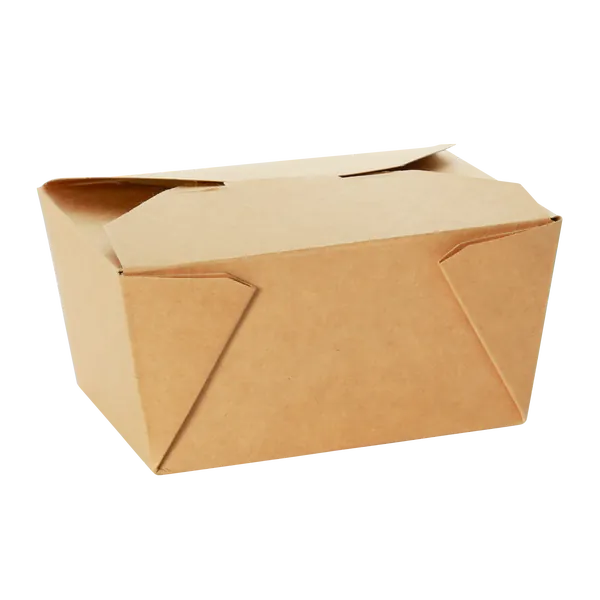 MIA Food Service INNO CAFE EXPRESS KRAFT PAPER FOOD BOX #1 4X50EA INNO CAFE EXPRESS KRAFT PAPER FOOD BOX #1 4X50EA