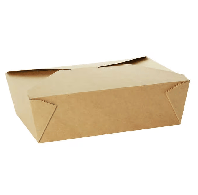 MIA Food Service INNO CAFE EXPRESS KRAFT PAPER FOOD BOX #4 20X14X9CM 4X40EA INNO CAFE EXPRESS KRAFT PAPER FOOD BOX #4 20X14X9CM 4X40EA