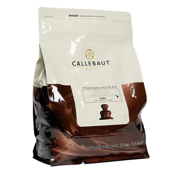 MIA Food Service CALLEBAUT FOUNTAIN DARK CALLETS 2.5KG CALLEBAUT FOUNTAIN DARK CALLETS 2.5KG