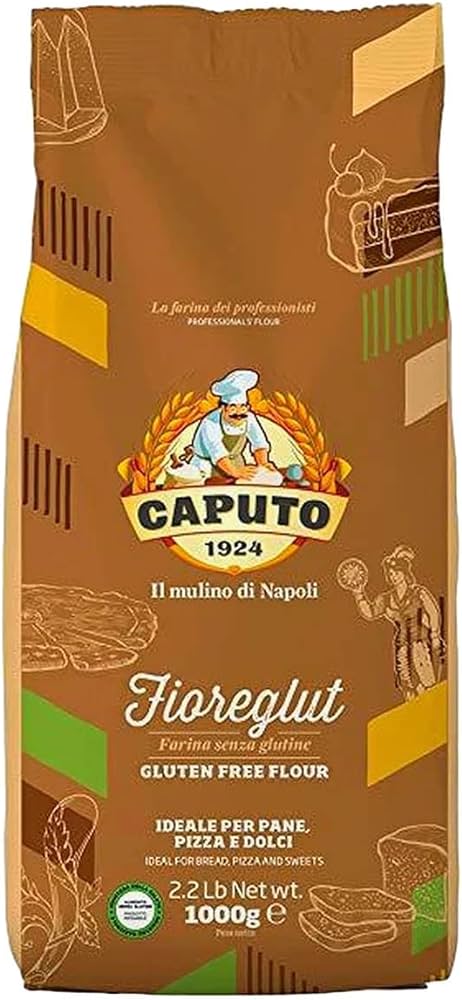 MIA Food Service CAPUTO FIOREGLUT GLUTEN FREE FLOUR 1KG CAPUTO FIOREGLUT GLUTEN FREE FLOUR 1KG