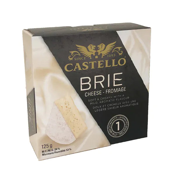 MIA Food Service CASTELLO BRIE CHEESE 125GR CASTELLO BRIE CHEESE 125GR