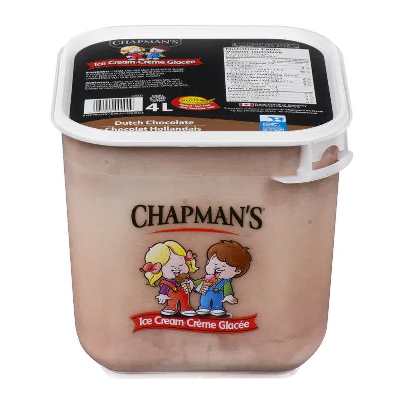 MIA Food Service CHAPMANS DUTCH CHOCOLATE ICE CREAM 4L CHAPMANS DUTCH CHOCOLATE ICE CREAM 4L