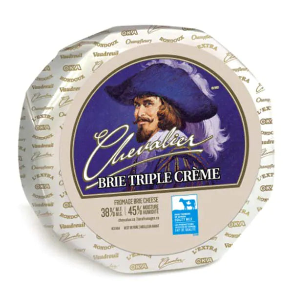 MIA Food Service CHEVALIER TRIPLE CREAM BRIE CHEESE PER KG CHEVALIER TRIPLE CREAM BRIE CHEESE PER KG