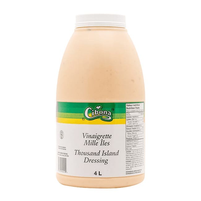 MIA Food Service CIBONA THOUSAND ISLAND DRESSING 4L CIBONA THOUSAND ISLAND DRESSING 4L