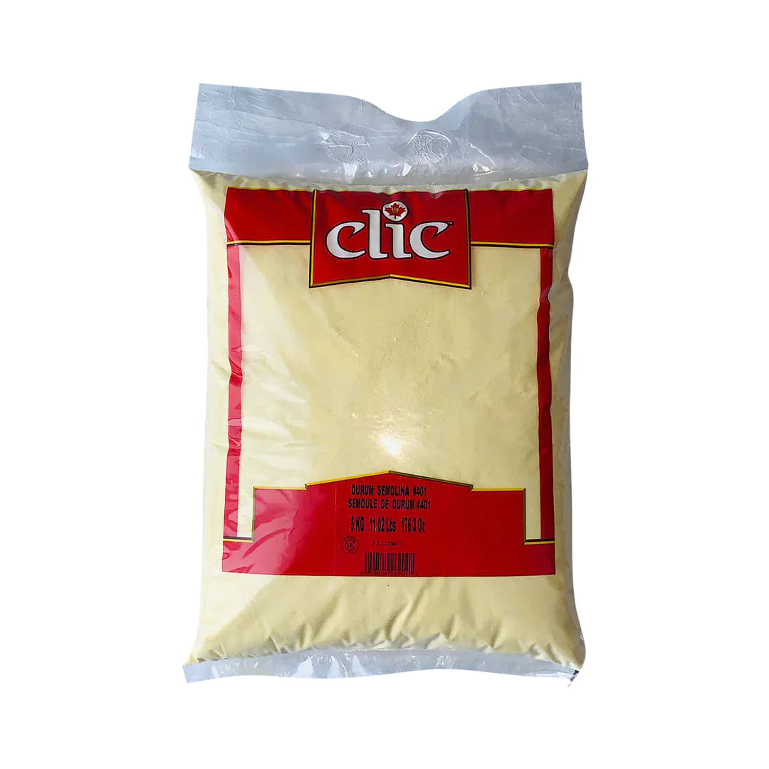 MIA Food Service CLIC DURUM SEMOLINA #401 5KG CLIC DURUM SEMOLINA #401 5KG