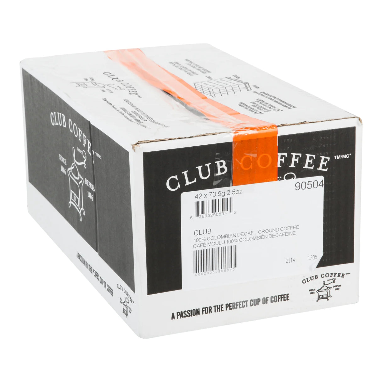 CLUB A DECAF COLOMBIAN 42x1.75 OZ