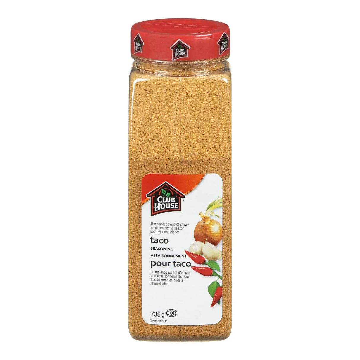 CLUB HOUSE TACO SEASONING 735GR