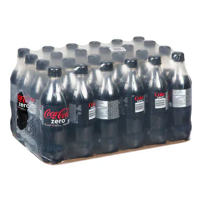 MIA Food Service COKE ZERO PLASTIC BOTTLES 24X500ML COKE ZERO PLASTIC BOTTLES 24X500ML