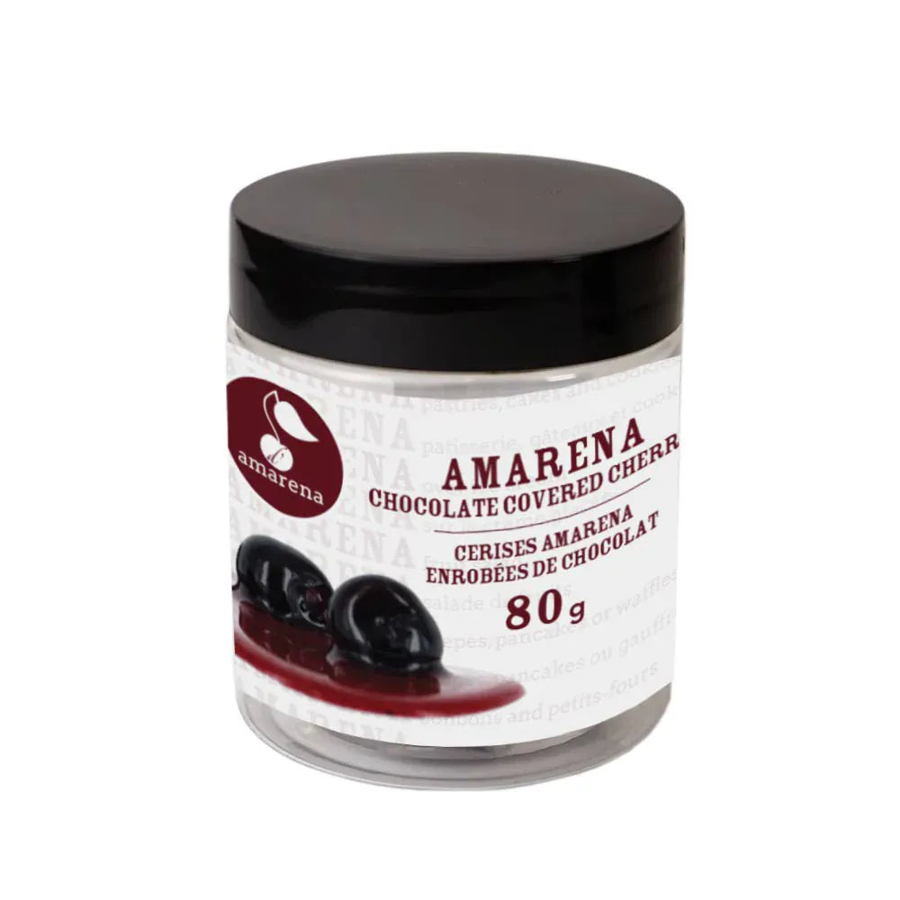 MIA Food Service DAMARENA CHOCOLATE COVERED AMARENA CHERRIES 80GR DAMARENA CHOCOLATE COVERED AMARENA CHERRIES 80GR