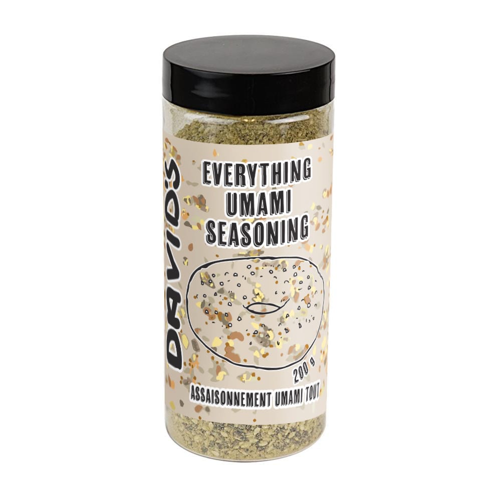 MIA Food Service DAVIDS EVERYTHING UMAMI SEASONING 200GR DAVIDS EVERYTHING UMAMI SEASONING 200GR