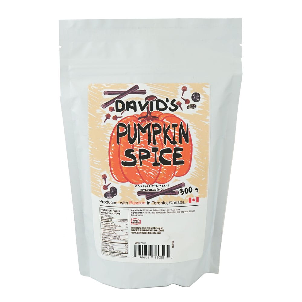 MIA Food Service DAVIDS PUMPKIN SPICE BLEND 300GR DAVIDS PUMPKIN SPICE BLEND 300GR