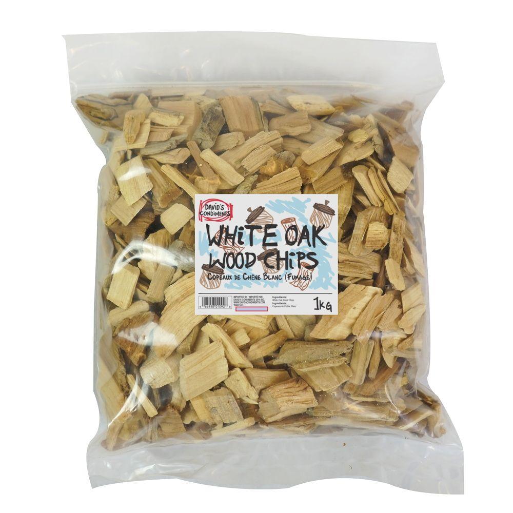 DAVIDS WHITE OAK WOOD CHIPS 1KG