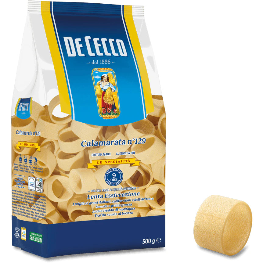 DECECCO CALAMARATA #129 PASTA 500GR