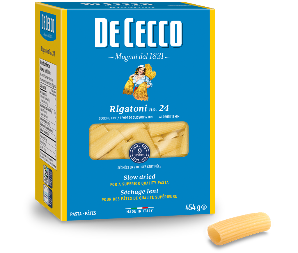 DECECCO RIGATONI #24 PASTA 12X454GR