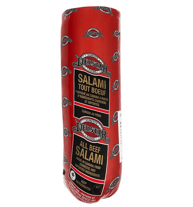 MIA Food Service DELFRESH ALL BEEF SALAMI PER KG DELFRESH ALL BEEF SALAMI PER KG