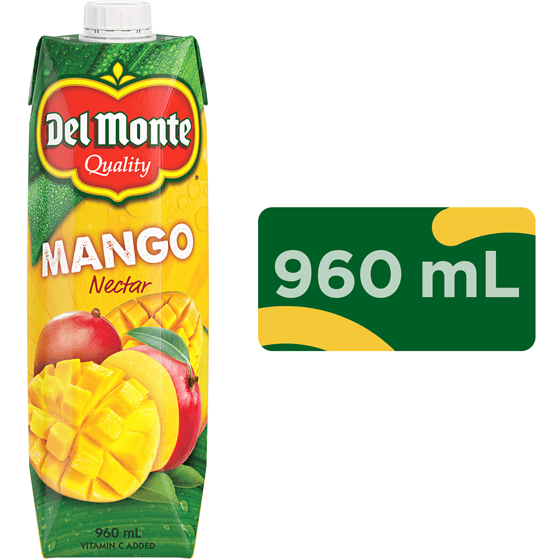 MIA Food Service DEL MONTE MANGO NECTAR 12X960ML DEL MONTE MANGO NECTAR 12X960ML