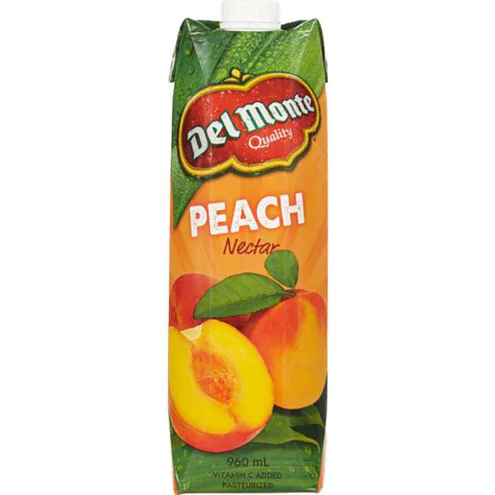 MIA Food Service DEL MONTE PEACH NECTAR 12X960ML DEL MONTE PEACH NECTAR 12X960ML