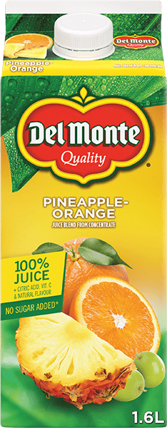 Mia Food Service DEL MONTE PINEAPPLE ORANGE JUICE 1.6L DEL MONTE PINEAPPLE ORANGE JUICE 1.6L