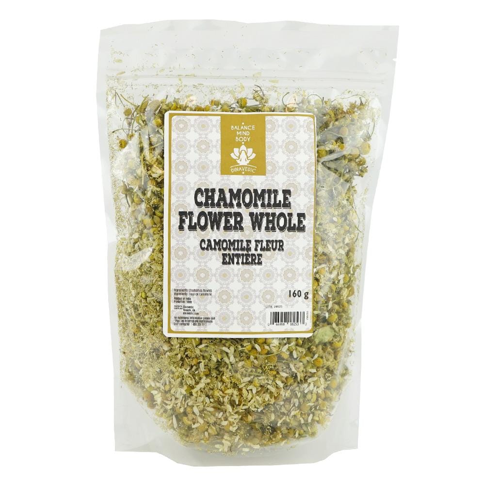 MIA Food Service DINAVEDIC CHAMOMILE FLOWERS 160GR DINAVEDIC CHAMOMILE FLOWERS 160GR