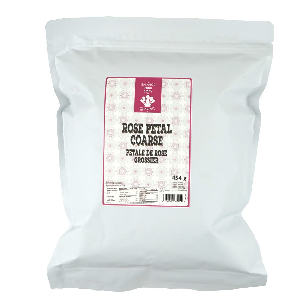 MIA Food Service DINAVEDIC ROSE PETALS COARSE 454GR DINAVEDIC ROSE PETALS COARSE 454GR
