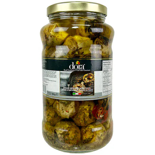 MIA Food Service DORA GRILLED ARTICHOKES IN OIL 3.1L DORA GRILLED ARTICHOKES IN OIL 3.1L