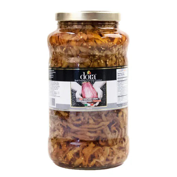 MIA Food Service DORA HOT EGGPLANT STRIPS 3.1L DORA HOT EGGPLANT STRIPS 3.1L